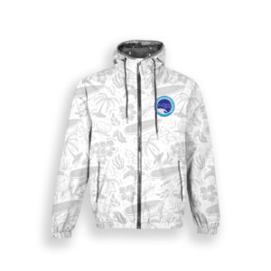 Jaqueta Corta Vento ASM Branco – Modelo 2