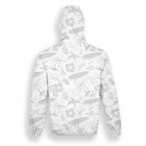 Jaqueta Corta Vento ASM Branco – Modelo 2