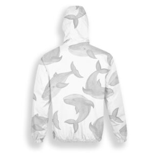 Jaqueta Corta Vento ASM Branco – Modelo 3